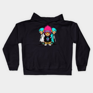 Anime Punk 1 Kids Hoodie